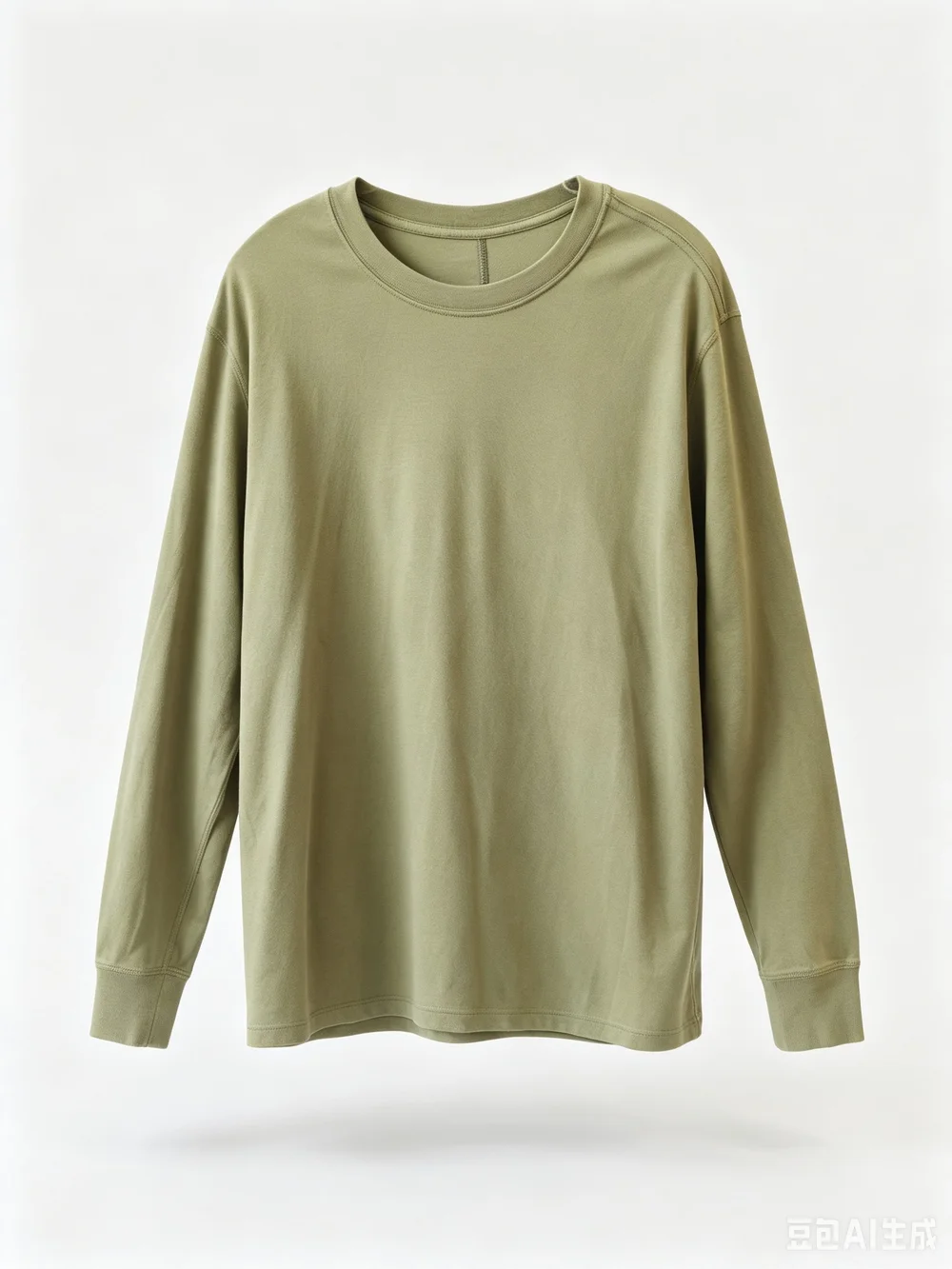 Lululemon Olive Green Long Sleeve Crewneck Tee - Picture 1 of 3